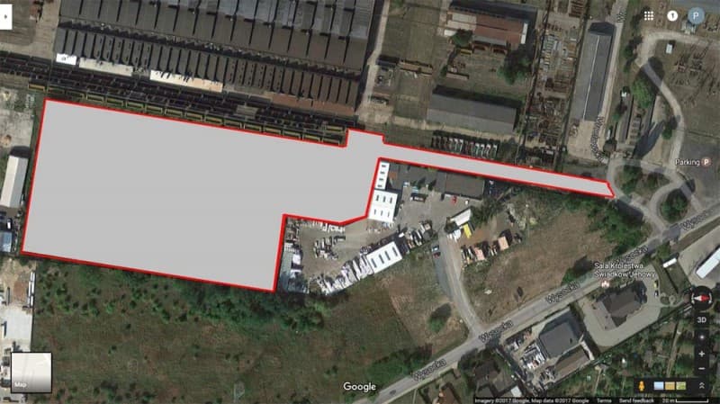 Teren przemysłowy na sprzedaż.