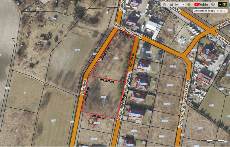 Działka budowlana na sprzedaż