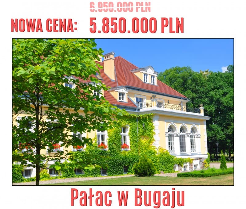 Zespół pałacowy na sprzedaż