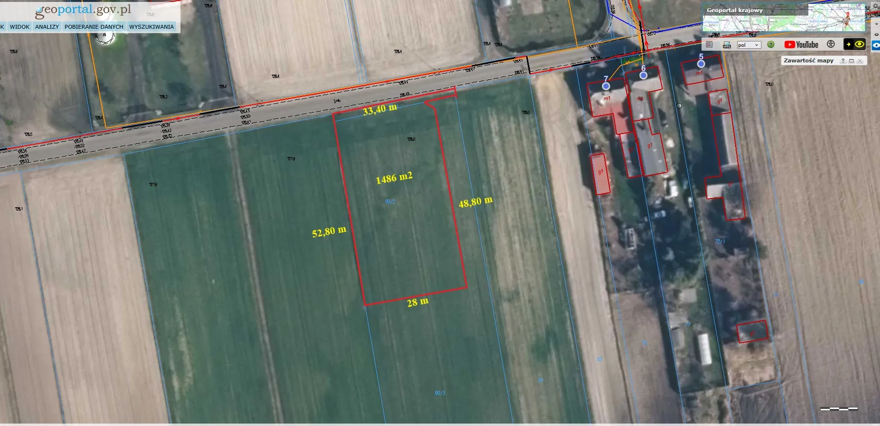 Działka na sprzedaż